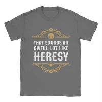 Vintage Heresy drôle Wargaming w-wahammer 40k T-Shirts femmes col rond coton T-Shirts à manches courtes T-Shirts idée cadeau vêtements 3