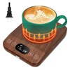 Coffee Mug Warmer, Auto On/Off Upgrade -Induction Mug Warmer For Desk With 9 Temperature Settings,1-9 Timer US Plug Easy To Use 6