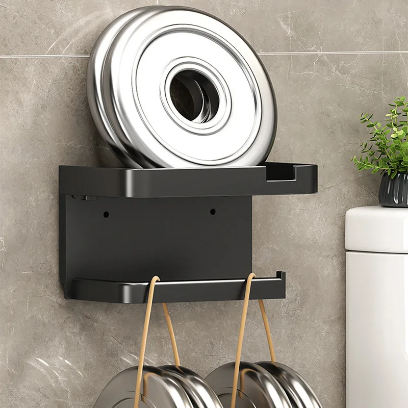 Toilet Paper Holder Plastic Storage Rack Kitchen Towel Placement of seasoning bottles Bathroom Wall Roll of Paper Phone Storage toilet paper holder toilet paper rack toilet roll holder paper towel rack