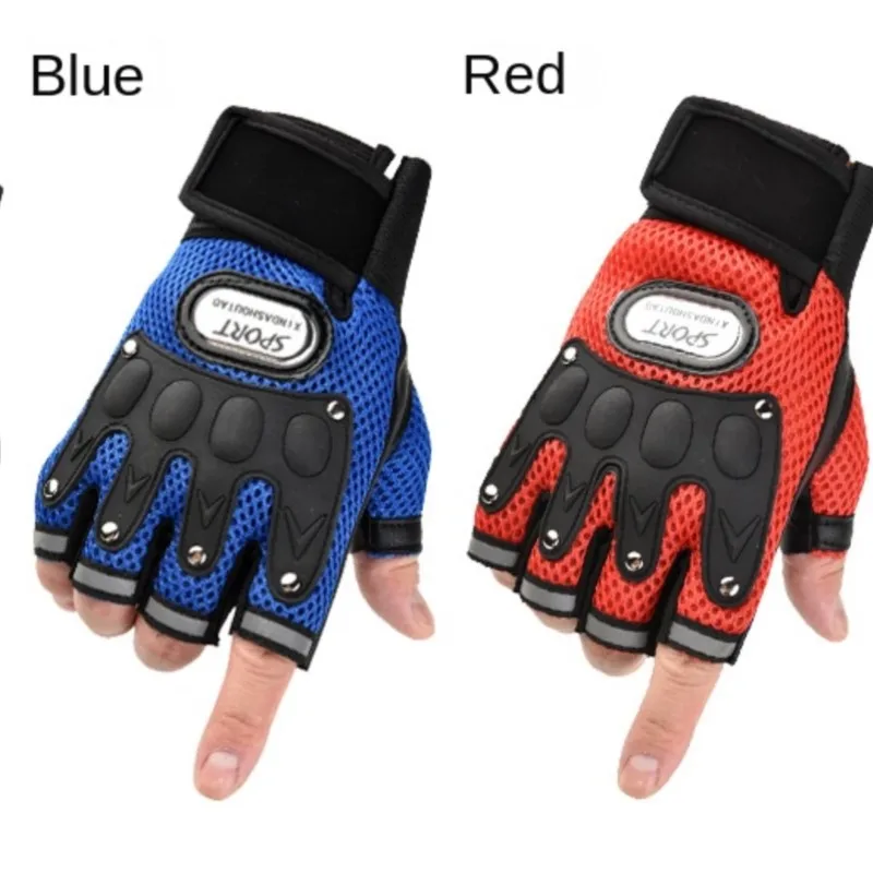 MOREOK Guantes de ciclismo para hombre, guantes de ciclismo de medio dedo  MTB DH Guantes de biciclet MFZFUKR WMZL-1356-23