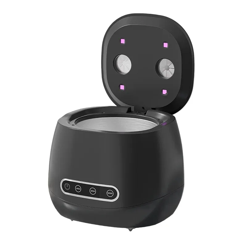 Ultralydsrenser til tandproteser og makeuppensler med timer_voghion.com