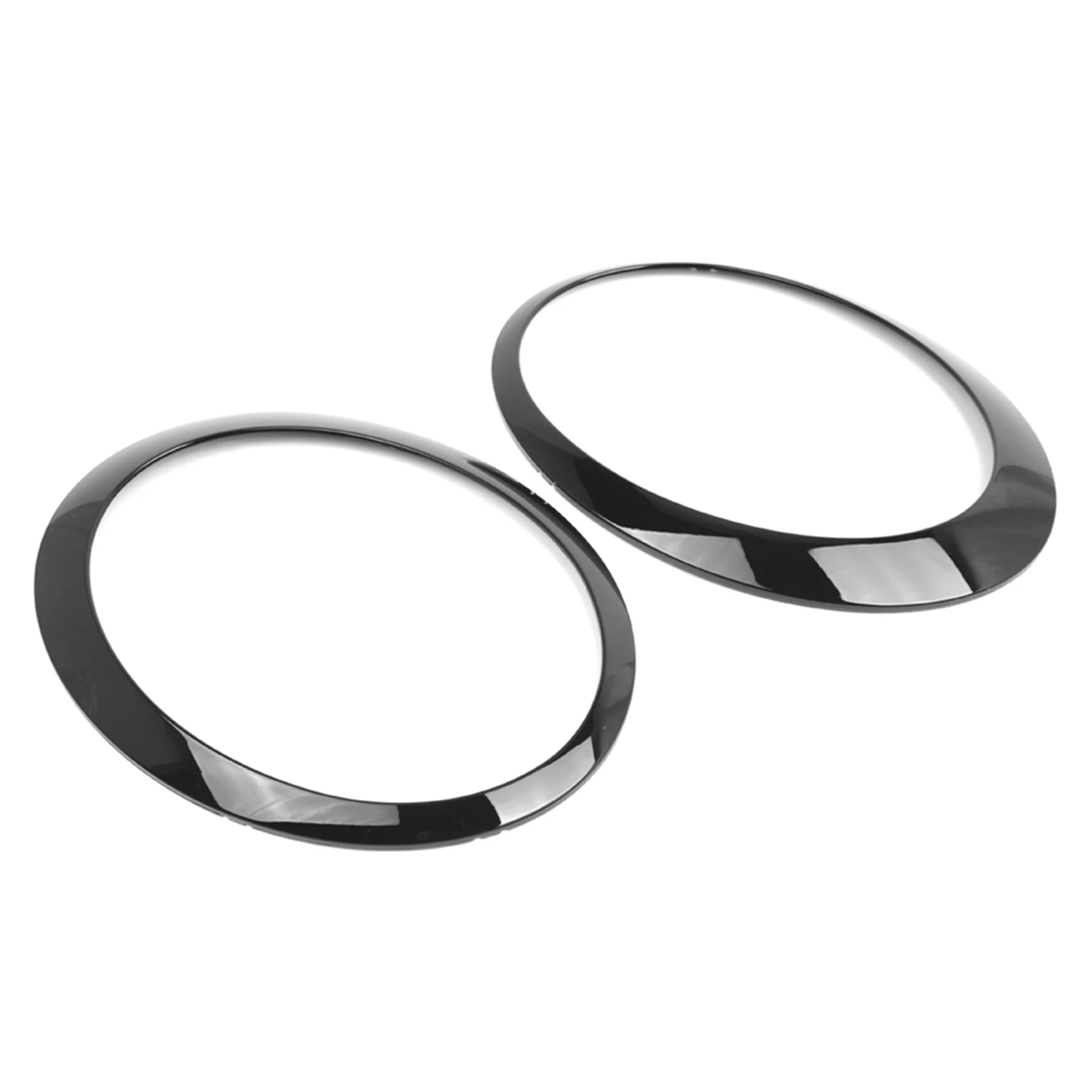 HeadlightTrimRingBlackReplacementforBMWMiniCooperOneR50R52