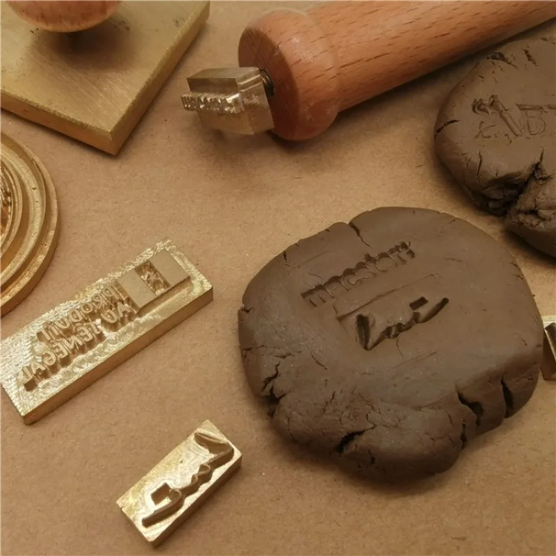 Pottery Stamp Custom Pottery Signature Stamp Wood Stamps for Clay Stamps  Pottery Stamps for Clay Jewelry Personalized Pottery Stamp for Clay 