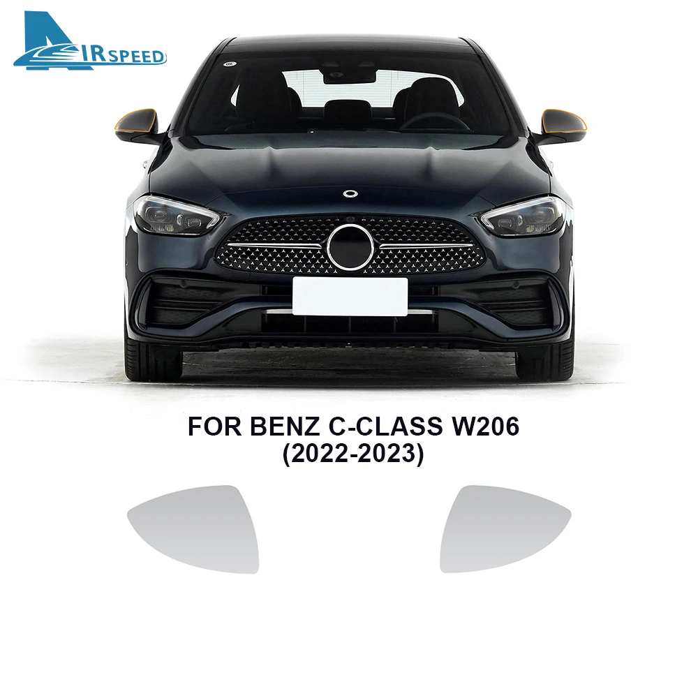 for Mercedes Benz C Class W206 2022 2023 Tpu Film Transpare Film Car  Rearview Mirror Cover Headlight PPF Paint Protection Film - AliExpress