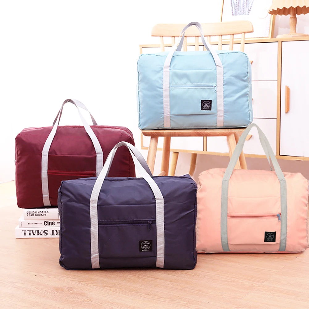 Lightweight Carry Storage Luggage Tote Duffel Bag. Travel Foldable Waterproof Duffel Bag 