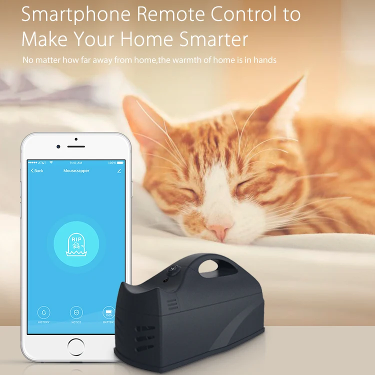 Tuya Wireless Mouse Killer Mousetrap Rat Pest Trap Catcher Rodent Killer WiFi Sensor APP Control For Mobile Phone Smartlife App