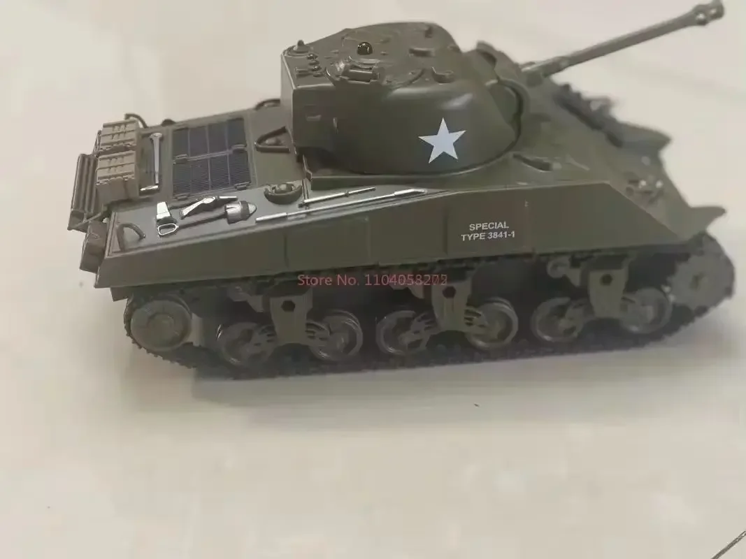 Henglong Delin Remote Control Tank - American Sherman Pershing Wireless Tank Model Toy Motor Rtf Toy Boy Huge Toy Gift 5