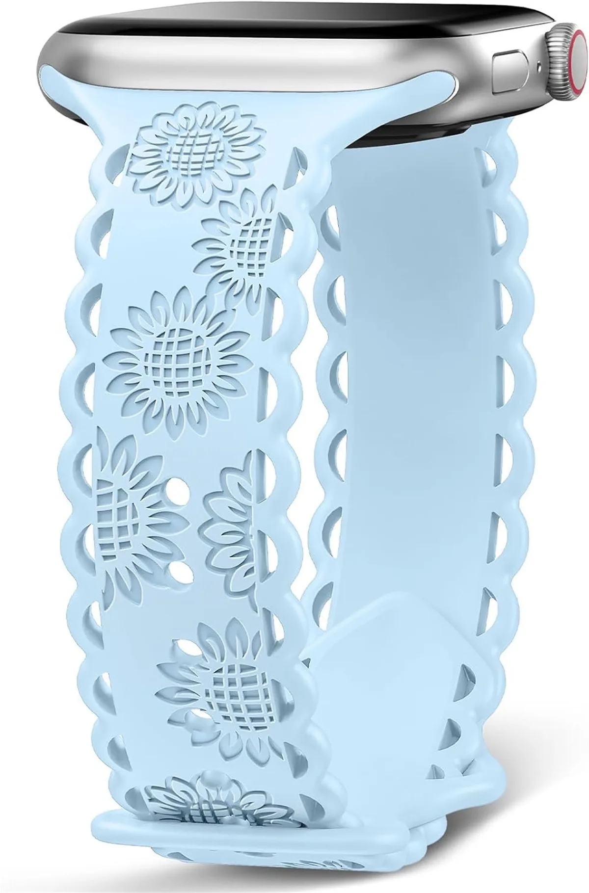 Silicone Watch Band For Smartwatch Sporty Comfortable Strap_voghion.com
