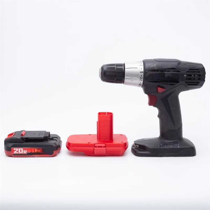 무선 드릴 도구 배터리 컨버터 어댑터, BAUER 18V-20V 배터리 TO, 장인 니켈 배터리 19.2V