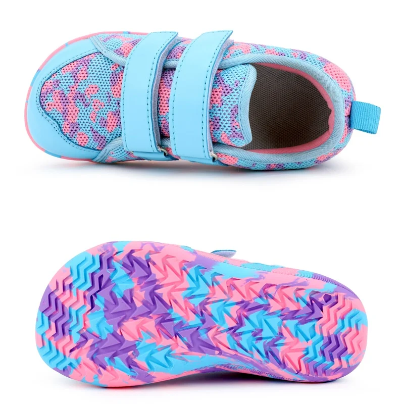 GudaFoot Kids Wide Minimalist Barefoot Shoes Zero Drop Wide Sneaker for Boys/Girls