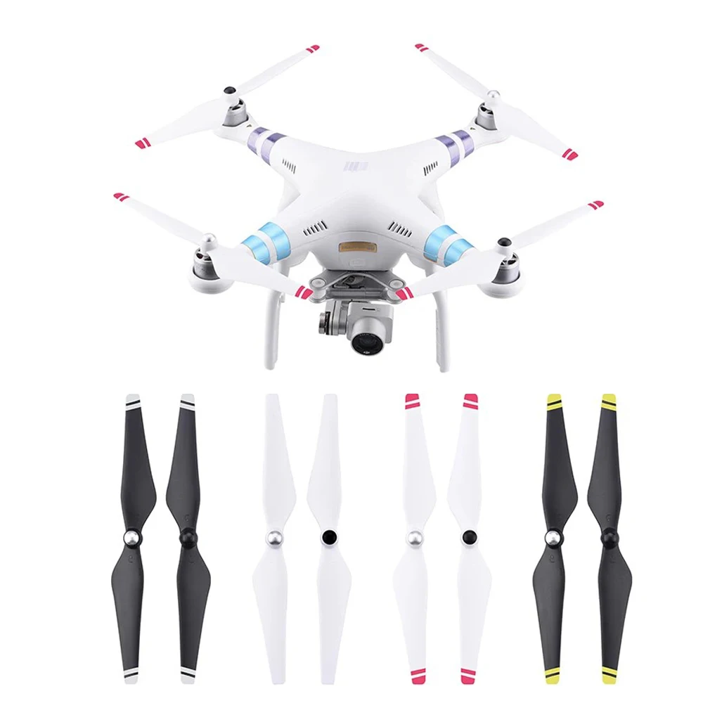 Elica 4Pairs 9450 Per Dji Phantom 3 Advanced Standard Professional Se 2 Vision Drone Sostituzione Lama Puntelli Accessori