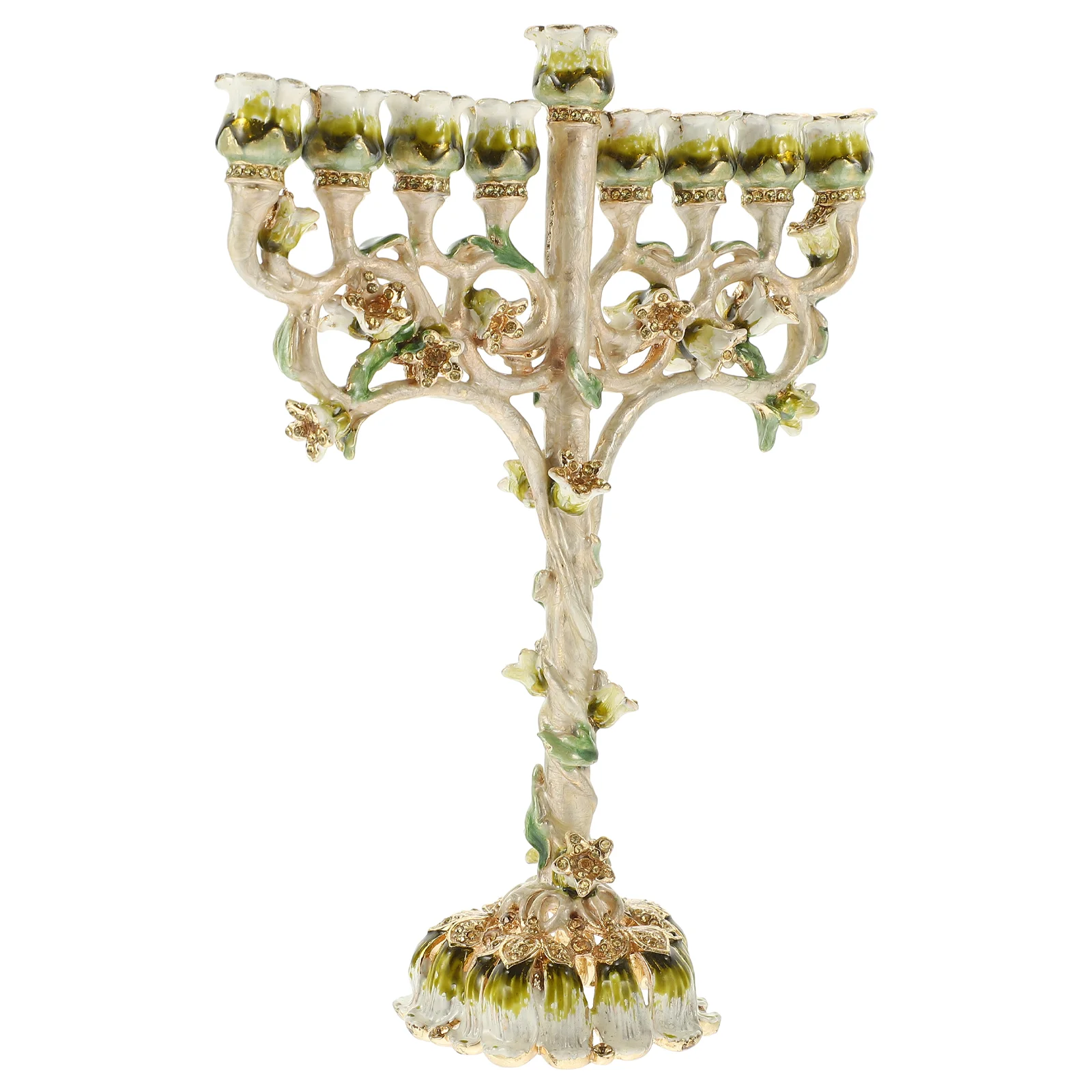 

Wedding Decorations for Ceremony Taper Stand Stands Alloy Livingroom Holder Table Metal Modern Candles Hanukkah Menorah