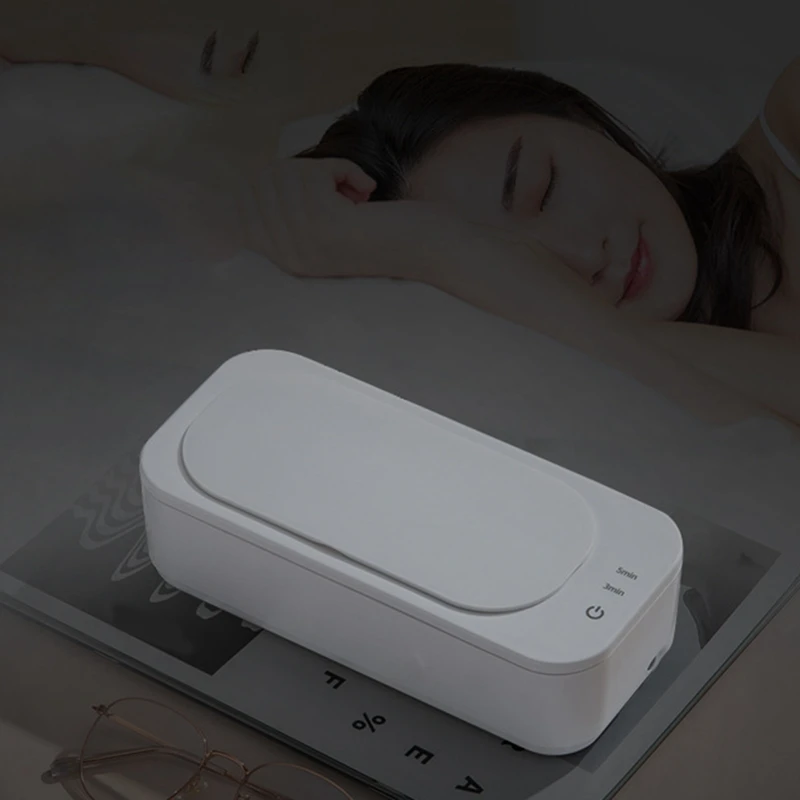 초음파 쥬얼리 클리너 기계, 47Khz 실버 클리너, 안경 귀걸이, 미국 플러그