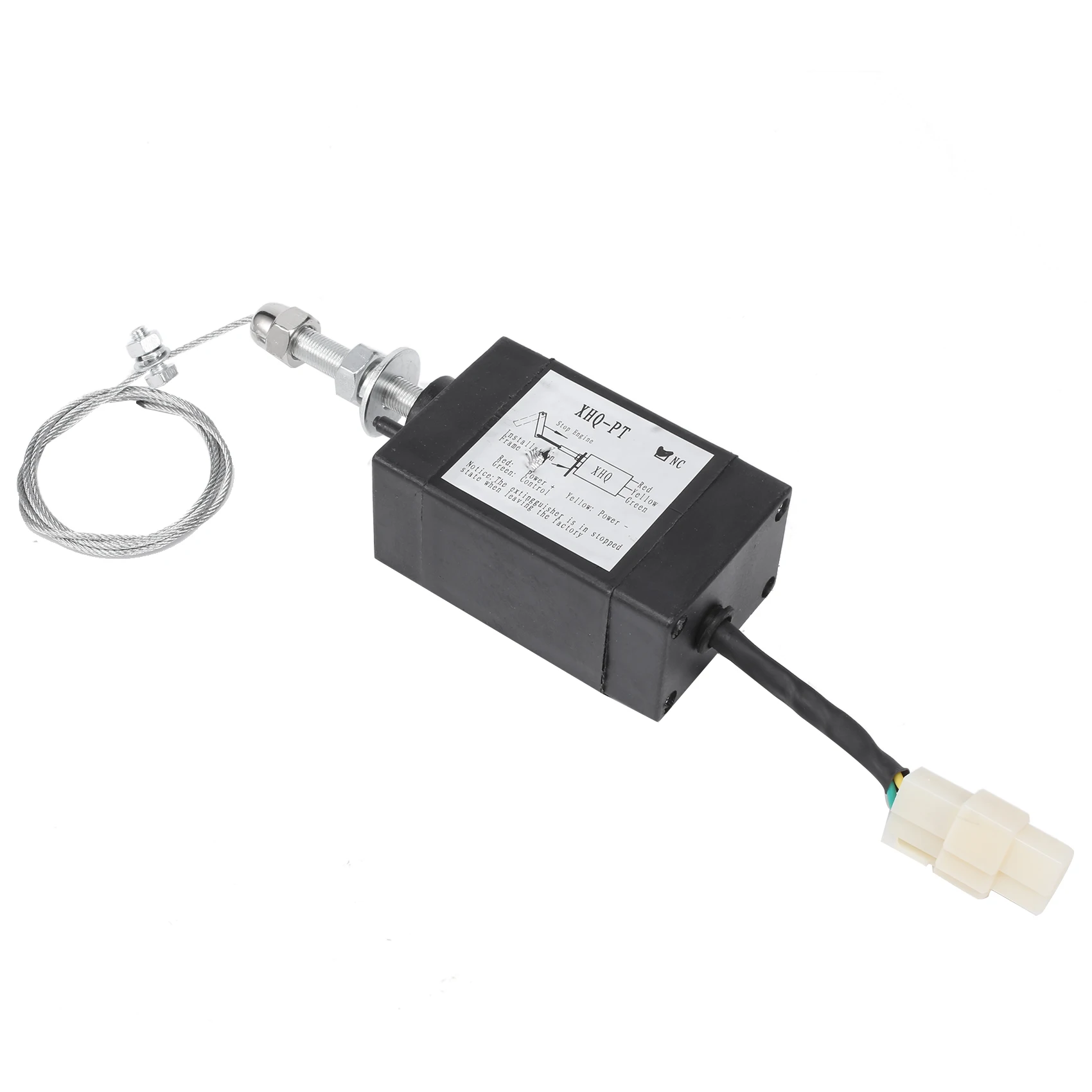 정상 폐쇄 NC 12V 엔진 불꽃 제거 장치, 오프 밸브 XHQ-PT-NC