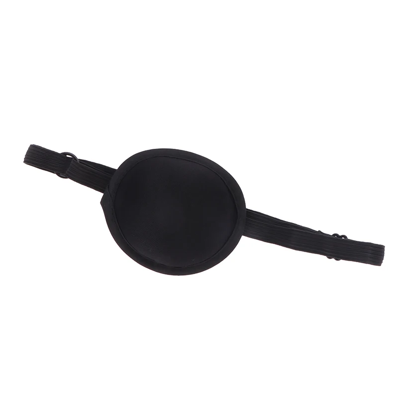 Pirate Eye Patch Unisex Black Single Eye Patch Eyepatch One Eye Washable Adjustable Concave Eye Patch Kid Pirate Cosplay Costume 5