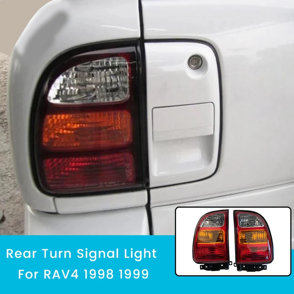 

1 пара автомобильных задних фонарей, стоп-сигналов, Задний сигнал поворота, фонарь для Toyota Rav4 светильник 1998 1999