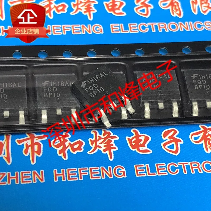 

5PCS-10PCS FQD8P10 TO-252 -100V -6.6A NEW AND ORIGINAL ON STOCK