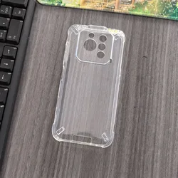 Ultra - Thin Soft Silicone TPU Phone Case - Protective Back Cover for Ulefone Xever 7 Pro (Transparent)