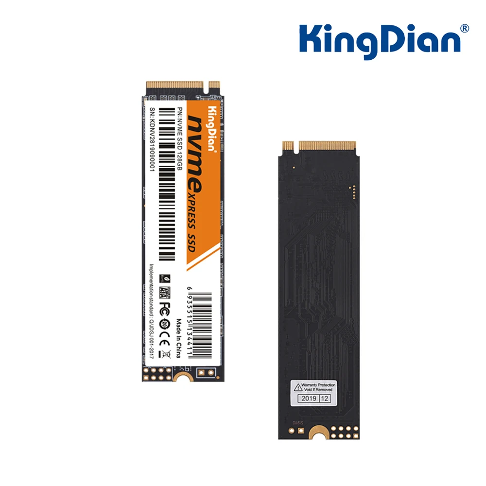KingDian M.2 PCIE NVME SSD 128 ГБ 256 512 1 ТБ 2 2280 Внутренние твердотельные диски жесткий диск для