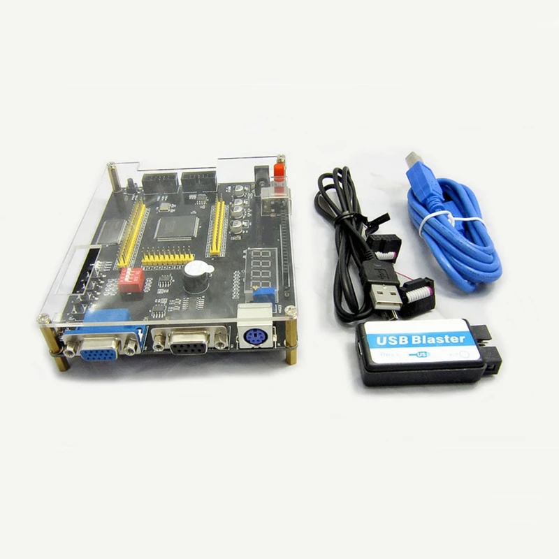개발 키트 EP4CE6 E22C8N 개발 보드 + USB 프로그래머 USB 케이블 및 전원 스위치-TCES