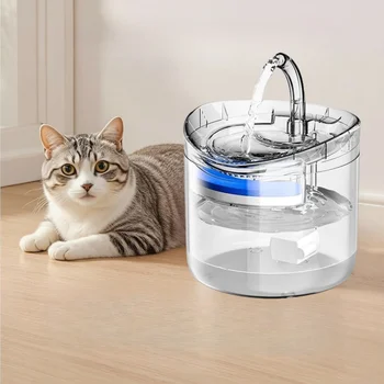 Fuente de agua para gatos y perros pequeños