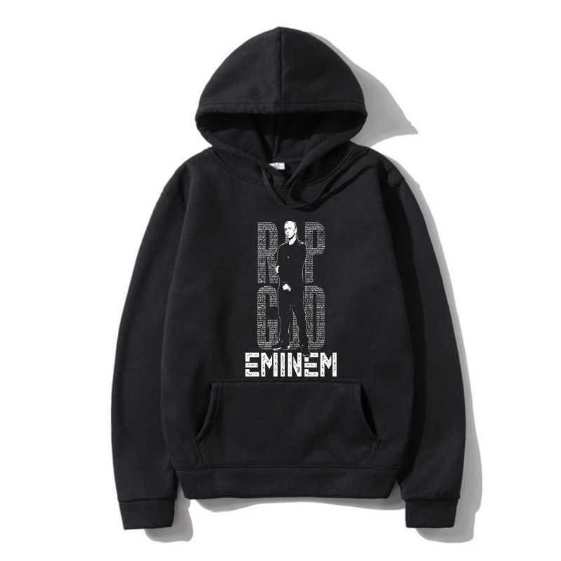 

Rapgod of Hip Hop Eminem Rapper Fan Handmade Hoodie Fleece Bes Selling Male Natural Cotton Hoodie Hoodys Hoody Plus Autumn
