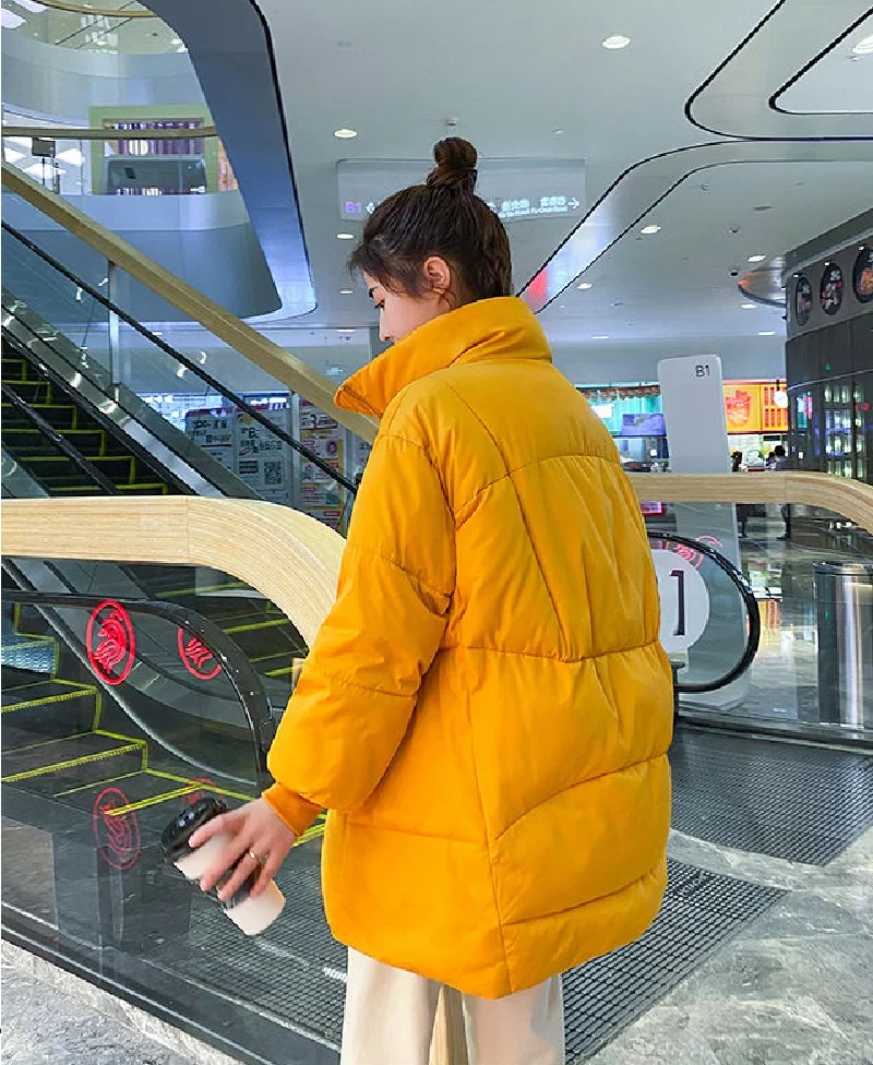 Women Maternity Loose Down Cotton Coat Winter Jacket Thicken Warm Cotton-Padded Coat Puffer Parkas Women Zipper Outwear