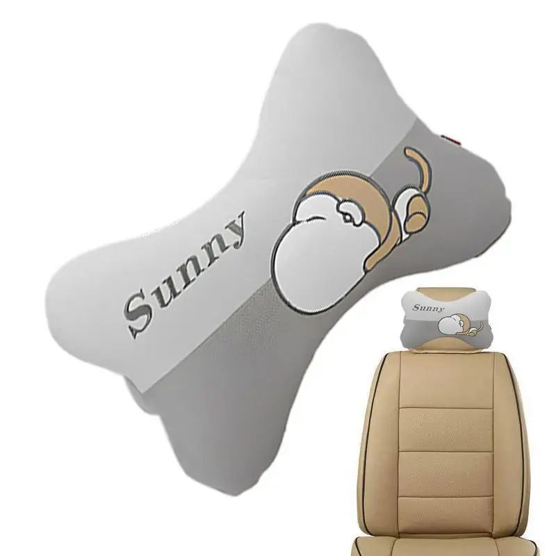 

Headrest Pillow Cute Cartoon Soft Car Seat Pillow High Elasticity Neck Pillow For Car Head Rest Cushion Comfortable And Soft