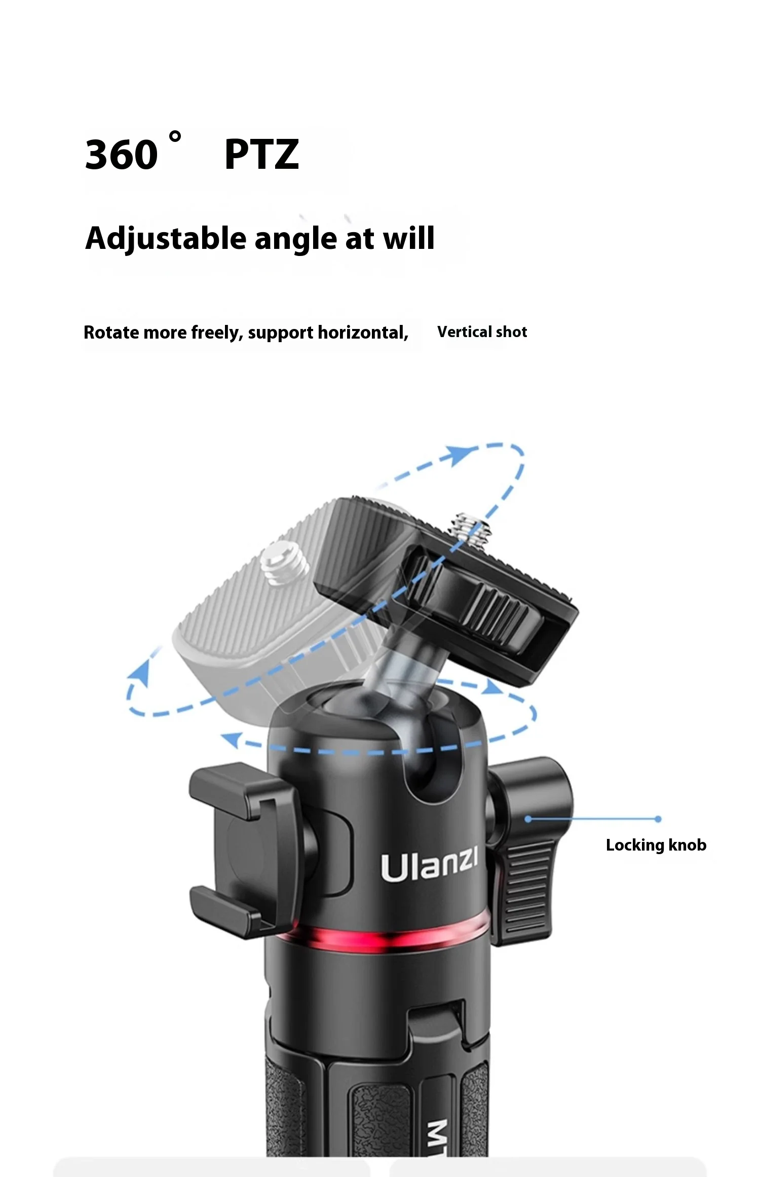 Ulanzi MT-73 Extendable Tripod description image 9