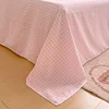 1 Pc Bed Flat Sheet for Double Bed Plain Solid Color Top Sheets Single/Queen/King Flat Bedsheets Soft Home Bed Linen Sheets 3