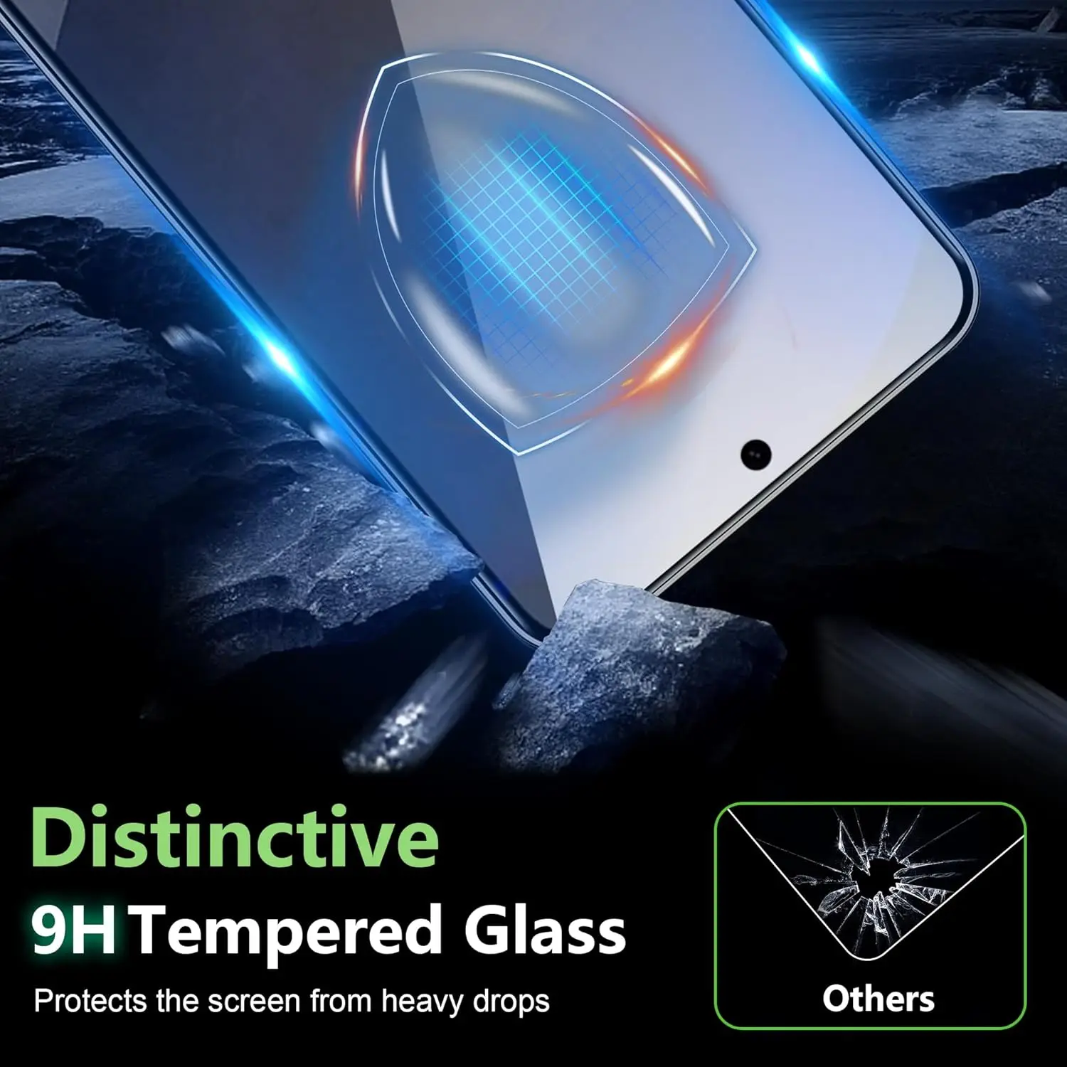 High-Definition Anti-Drop Tempered Glass Screen Protector