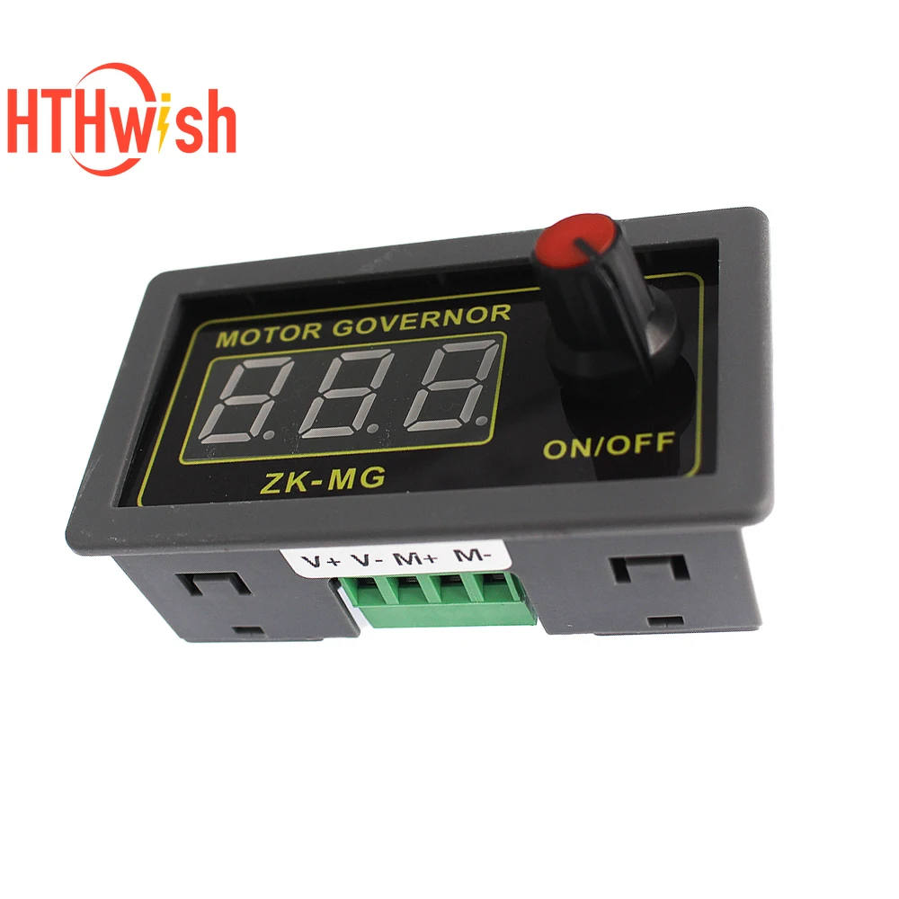 5A DC Motor Controller DC 5-30V 12v 24v PWM Adjustable Speed Digital display encoder duty ratio frequency MAX 15A ZK-MG dc motor speed controller electric motor speed controller motor speed controller