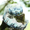 Yoofun 4.5x200cm Mountain and Forest  PET Tape Vintage Plant Landscaping Masking Tape Collage Creative DIY Journal Stationery 4