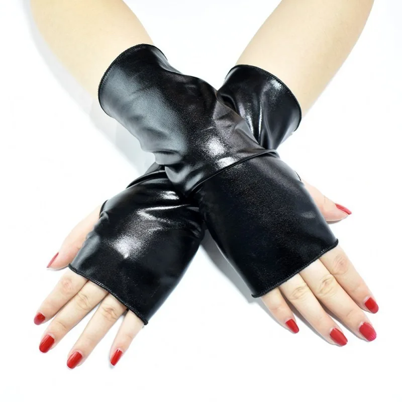 

Fingerless Gloves with Thumb Hole Cozy Half Fingerless Gloves Mittens for Women Halloween