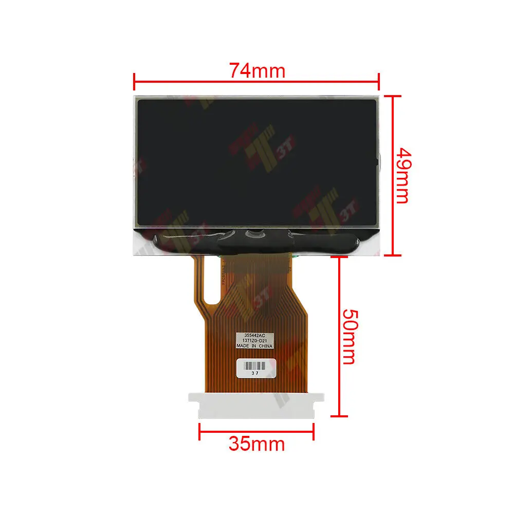 

Дисплей 355442AC 1371Z0-D21 для Кластера автомобильных инструментов