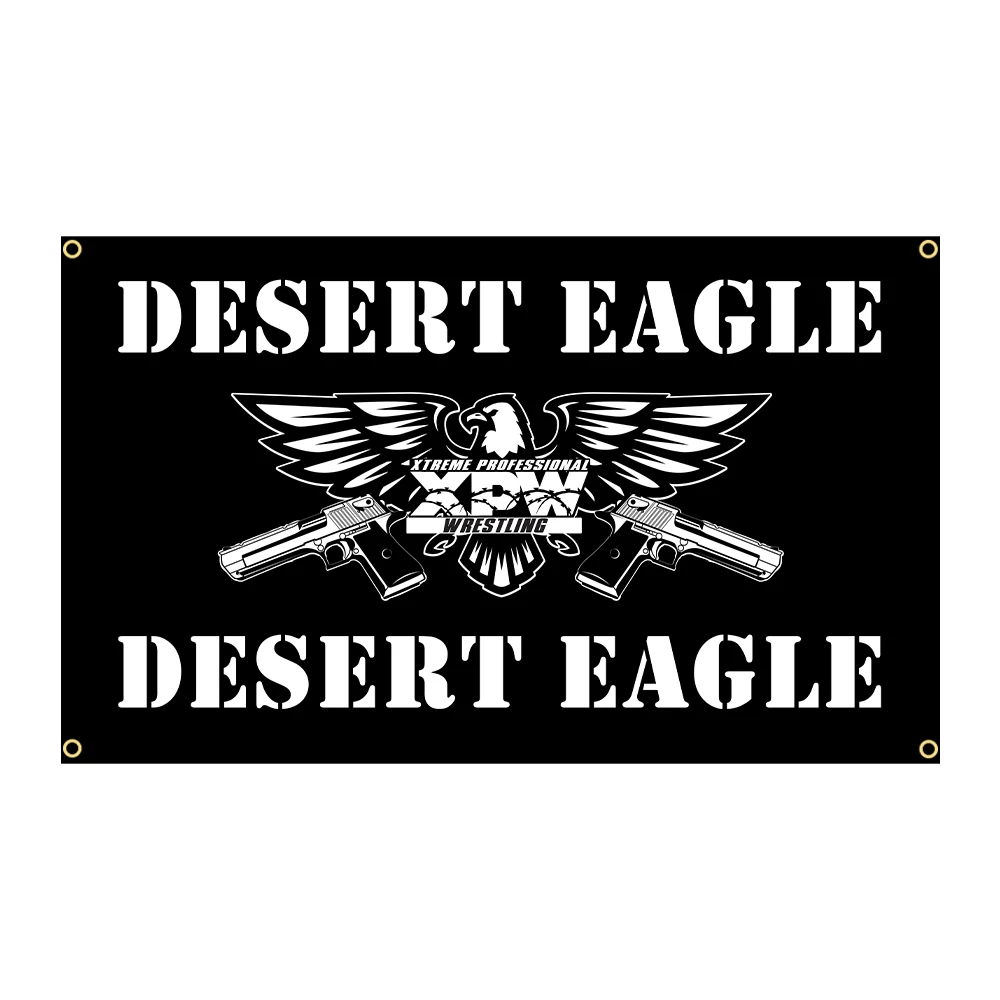 3 X5Fts 90 X150Cm Desert Eagle Flag Wrestling Banner