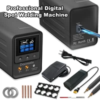 Digital Spot Welding Machine 2.4inch Color Screen Welding 0.6MM 10A SuperCapacitor For 18650 Lithium Battery Welding Spot Welder 1