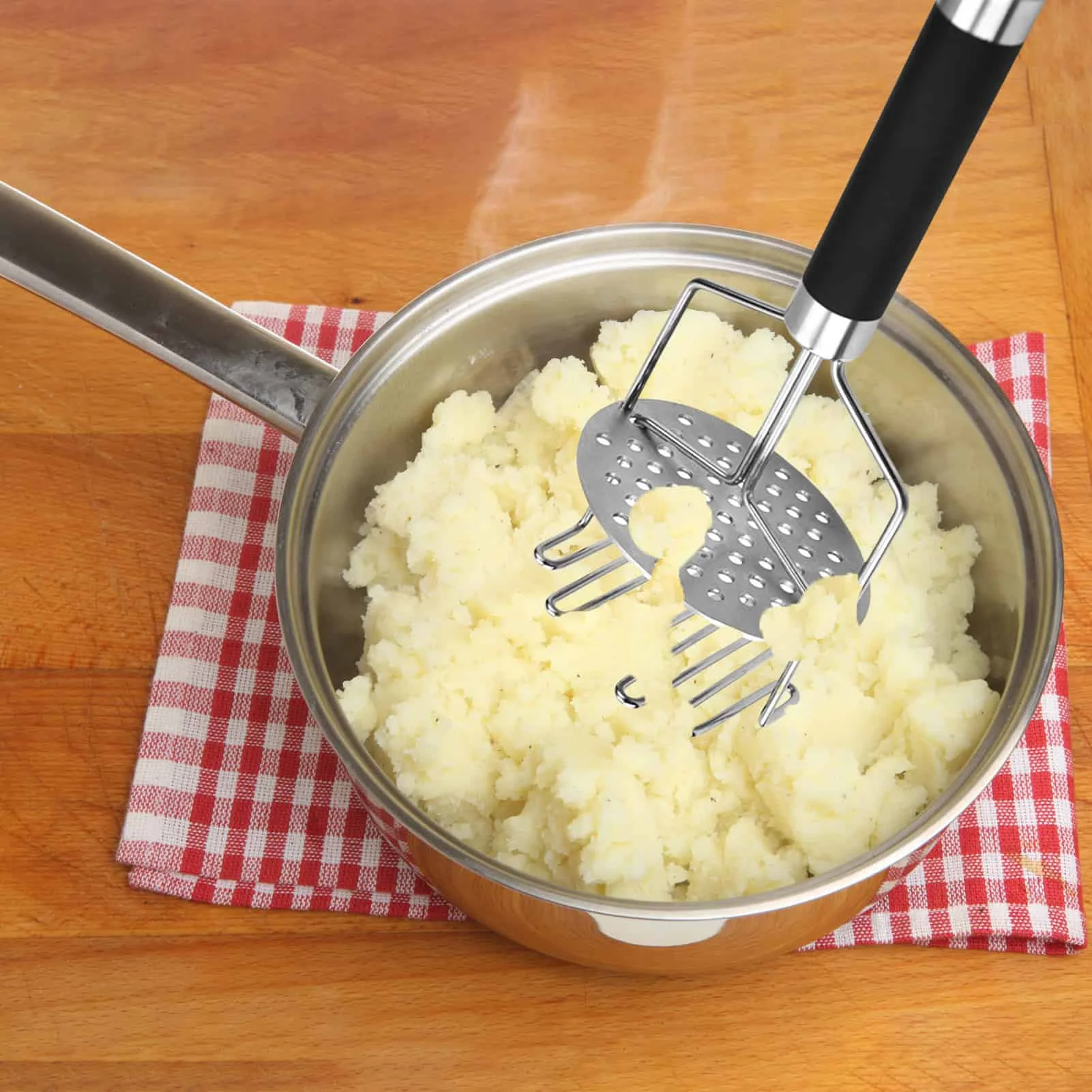 Potato Ricer, Heavy Duty Stainless Steel Potato Masher and Ricer Kitchen  Tool, Press and Mash For Perfect Mashed Potatoes - AliExpress