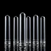1X lab 30/40/60/80/100ml PET test tube bottle transparent cylindrical plastic refillable bottle for Mask candy data line jars 2