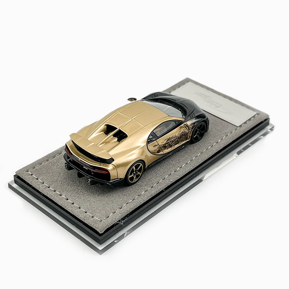 HH モデル 1:64、ブガッティ シロン スーパースポーツ 300、車ブーム