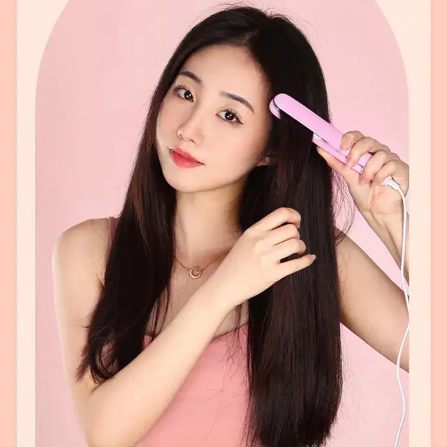 Mini Hair Straightener, Multi-color Splint, Quick Heating, Non-damaging Ceramic Plate, Bangs Clip, Curling and Straightening 5