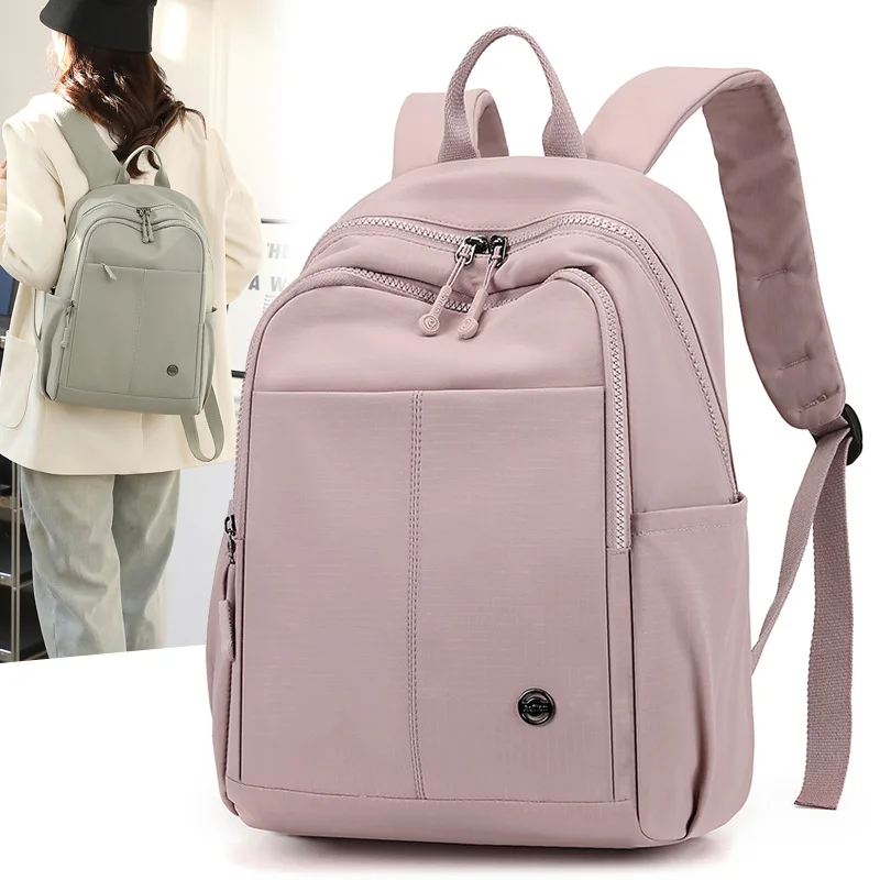 Fashionable Dual-Shoulder Backpack Portable Travel Bag for Men And Women Summer Collection Convenient Small Backpack for Stud... - 2