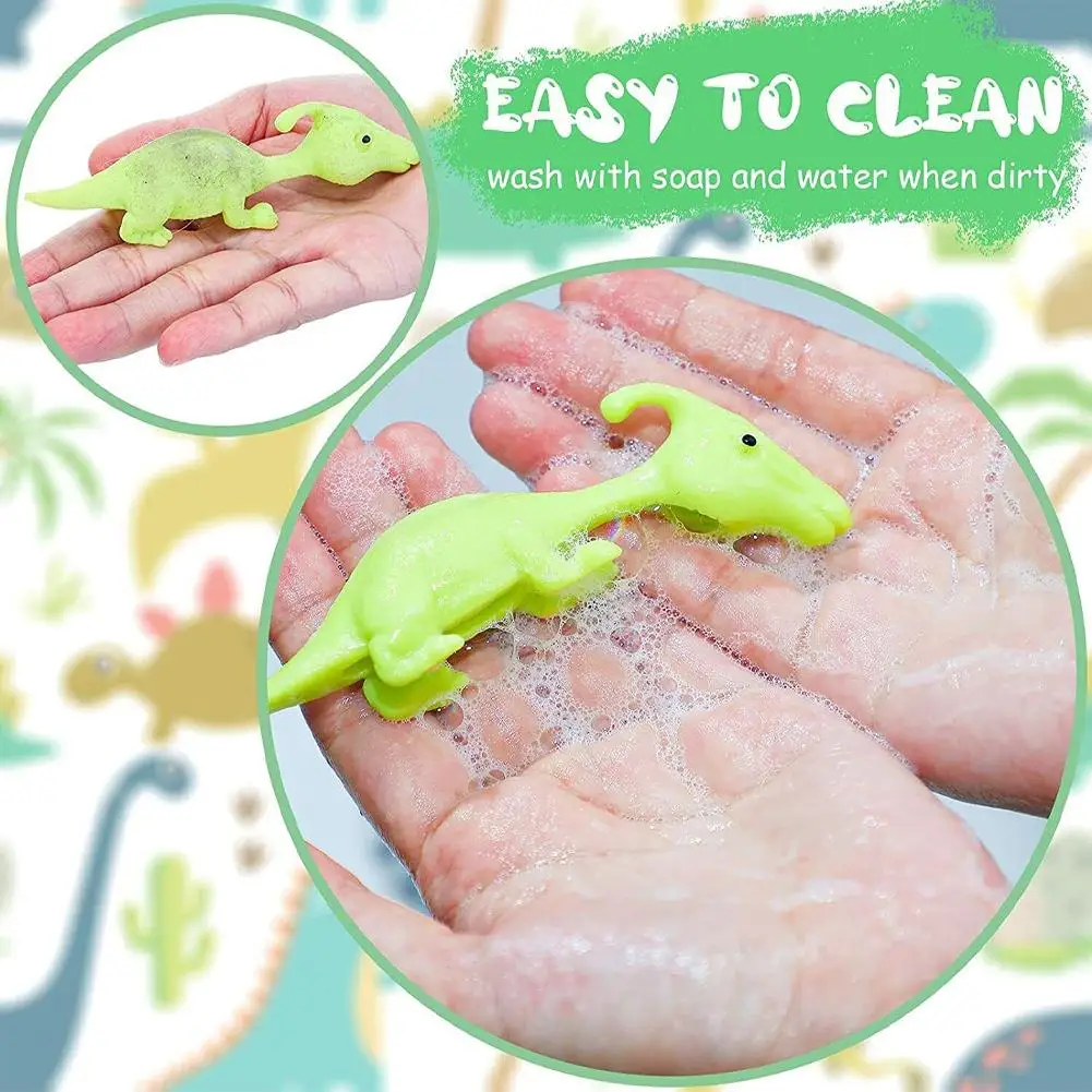 5-25PCS Catapult Launch Dinosaur Fun Tricky Slingshot Chick Practice Chicken Elastic Flying Finger Birds Sticky DecompressionToy