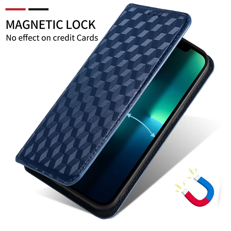 Premium 5G Protective Stereoscopic Wallet Magnetic Phone Case