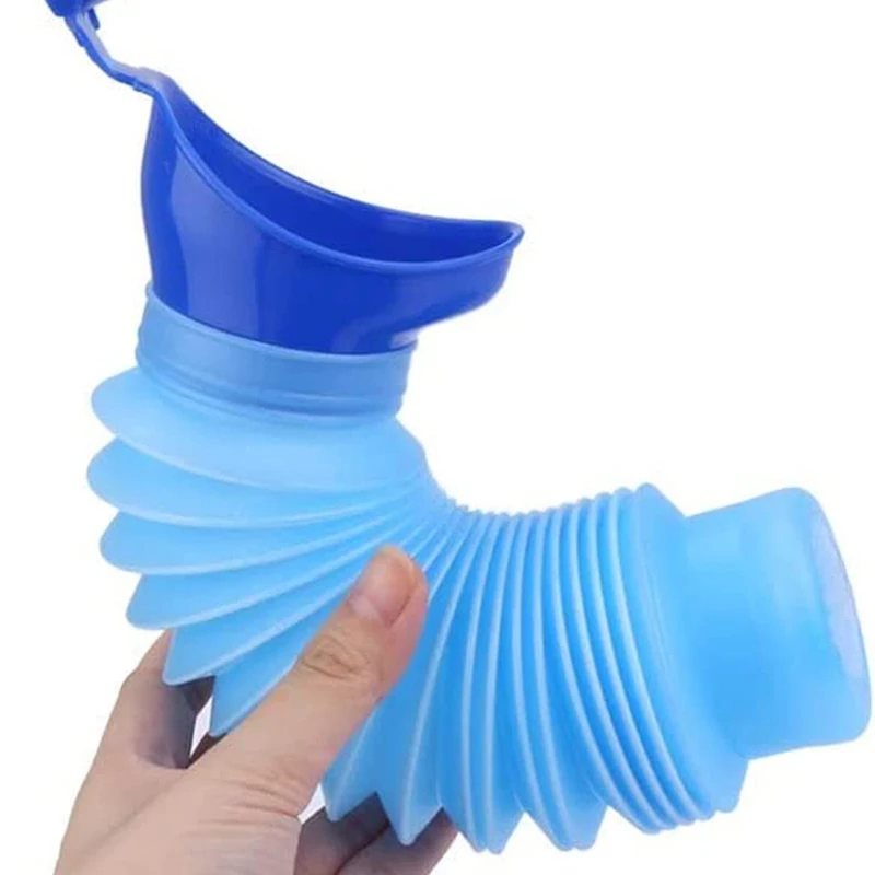 Portable 750ML Urine Bag for Women Men Children Outdoor Women's Telescopic Urina Mini Toilet Travel Mountain Bike Emergency Tool urine bag disposable urine bag