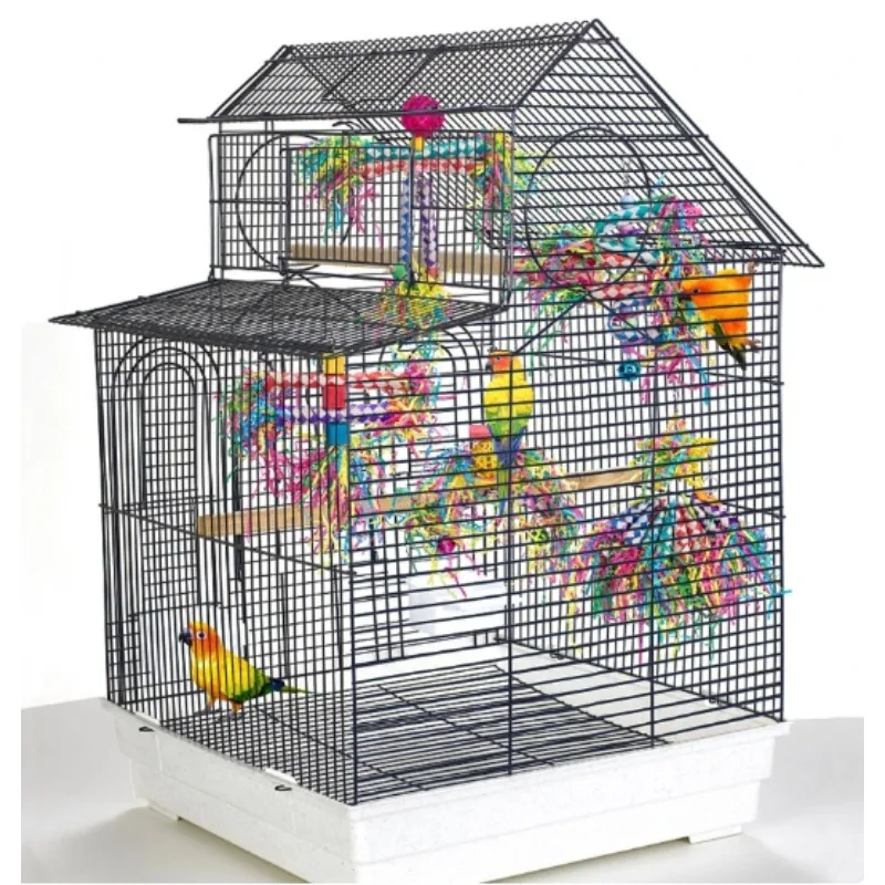 5-piece Parrot Toy Biting Toy Drawing Toy Finger Set Sichuan Pepper Wood Paper Silk Weaving Tube Toy Set 4