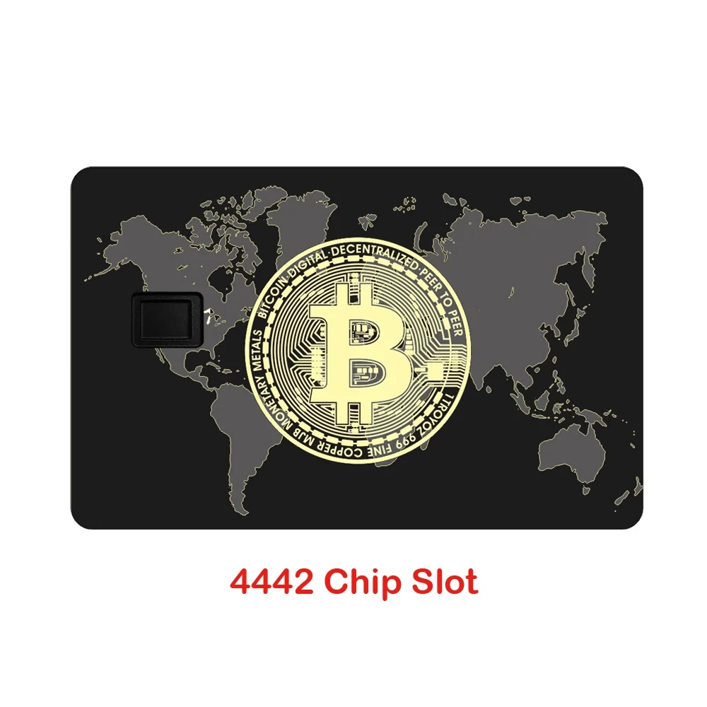 고급 금속 기프트 카드, 독점 비트코인 디자인, 신용 카드 크기, 한정판! - AliExpress