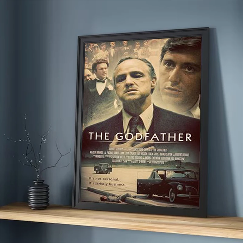 

Wall Decoration for Home Accessory Godfather Decorative Pictures for Living Room Decor Painting on Canvas Wall Art Poster Prints