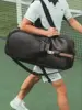 GreatSpeed Multifunctional Tennis Bag Vintage Unisex Badminton Bag Separate Shoe Compartment Racket Insulation 1