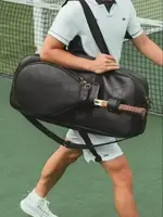 GreatSpeed Multifunctional Tennis Bag Vintage Unisex Badminton Bag Separate Shoe Compartment Racket Insulation 1